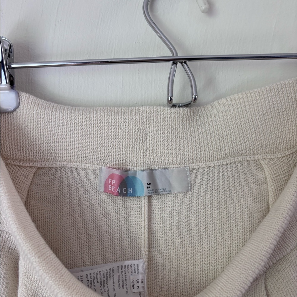 Free People FP Beach Freya Sweater Set Color Oatmeal Bone Combo - Picture 4 of 9